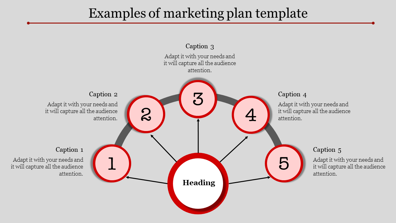 marketing plan template-Examples of marketing plan template